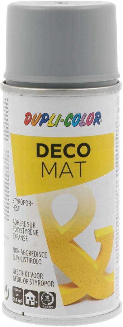european aerosols DUPLI-COLOR DECO MAT RAL 7001 silbergrau, 150 ml
