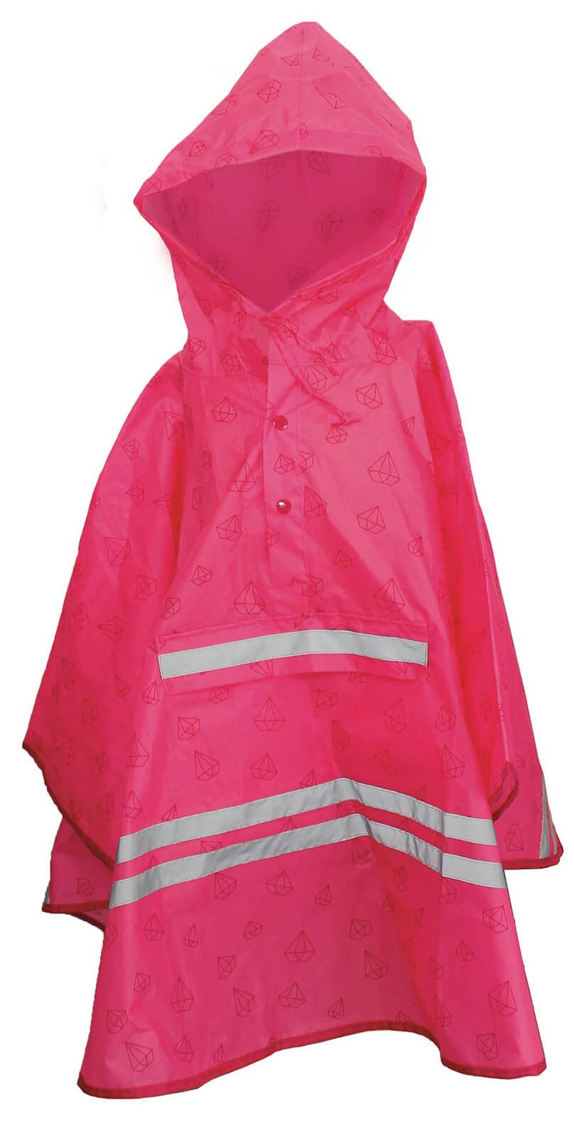 ROTH reflektierender Poncho Diamant rosa 89443