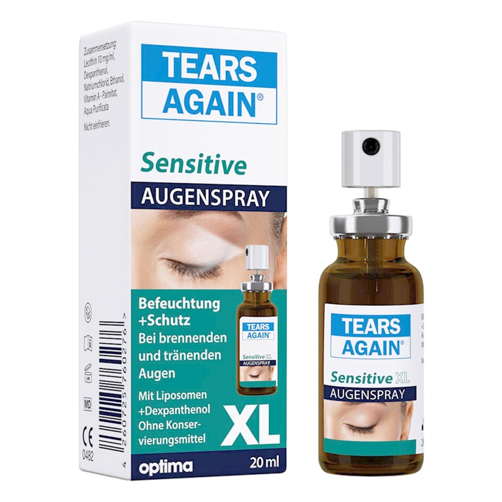 OPTIMA Pharmazeutische GmbH Tears Again Sensitive Xl Augenspray 17585938