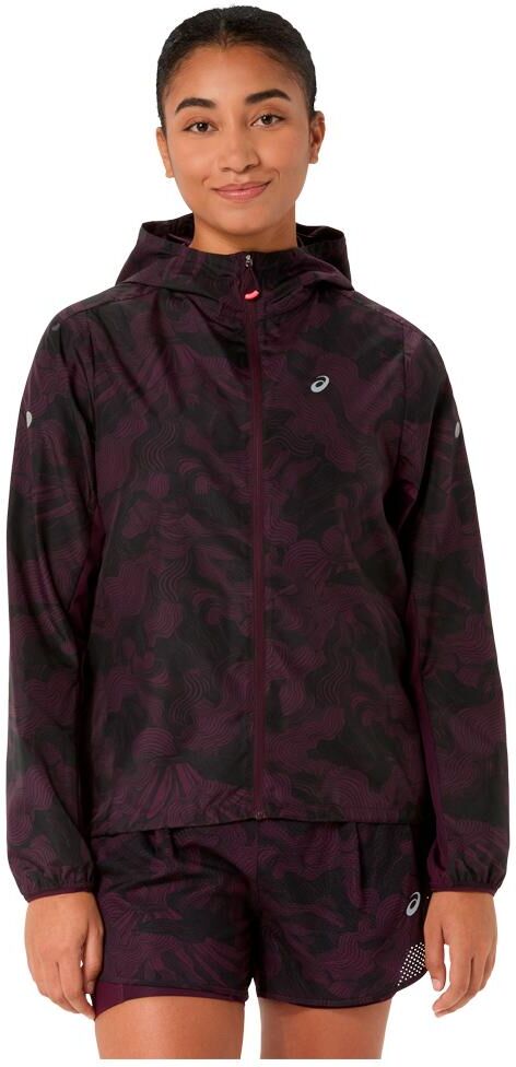 Asics  - Fujitrail Packable W's Dark Aubergine - XS - Veste de trail