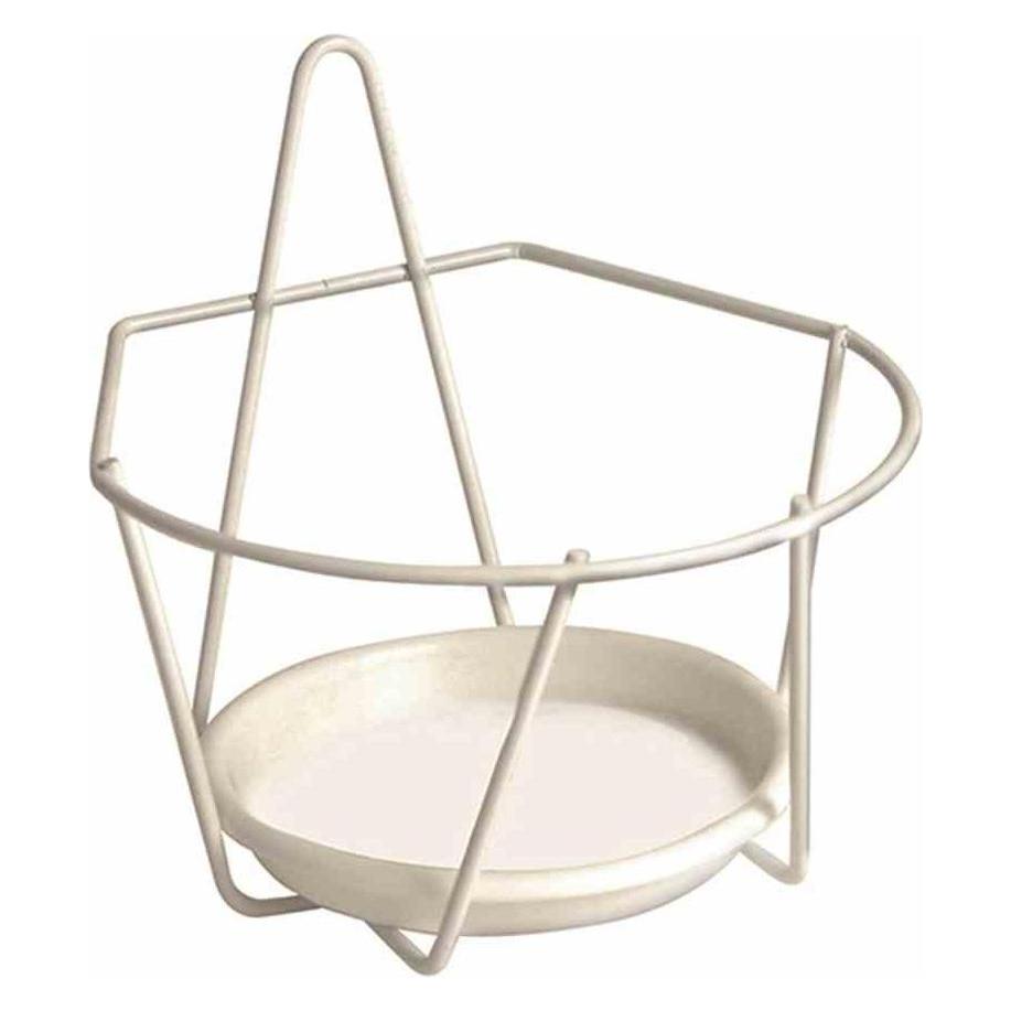 Jardifer Wand-Blumentopfhalter Ø 16 cm, weiss (330054)