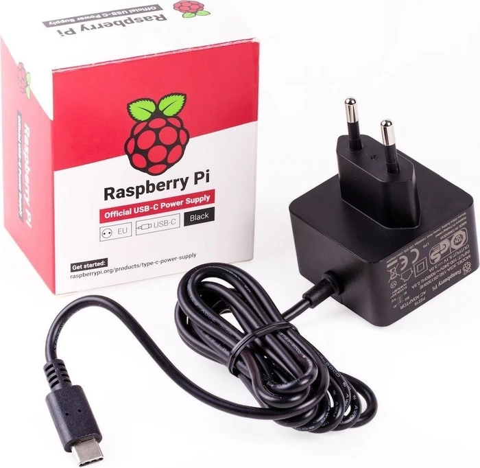 Raspberry Pi Offizielle Black 5.1V/3A PSU (schwarz)