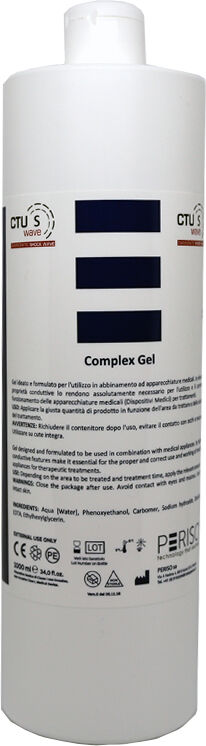 Gel de alta condução para tratamentos com Ondas de Choque Focal com Gerador Diamagnético CTU s Wave (1000 ml)