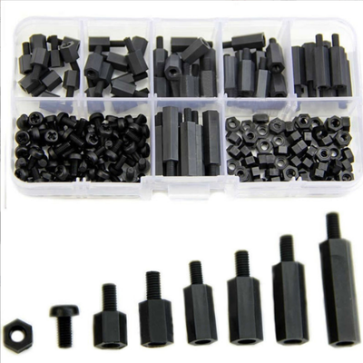 Nylon Standoff Kit PCB Spacer Screws Set For Motherboard Mounting Nylon Standoff Kit PCB Spacer Screws Set For Motherboard Mounting