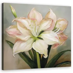 WANDBILD blume lilie