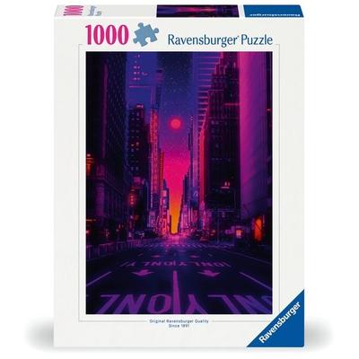 Erwachsenenpuzzle 1000 Teile - New York in Neon