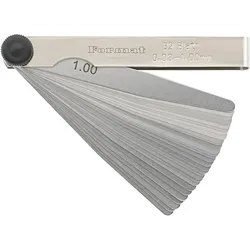 FORMAT Präzisions Fühlerlehre 32 Blatt 0,03-1,0mm T3