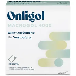 Onligol Macrogol 4000 Plv.z.herst.e.lsg.sachet 20X10 g