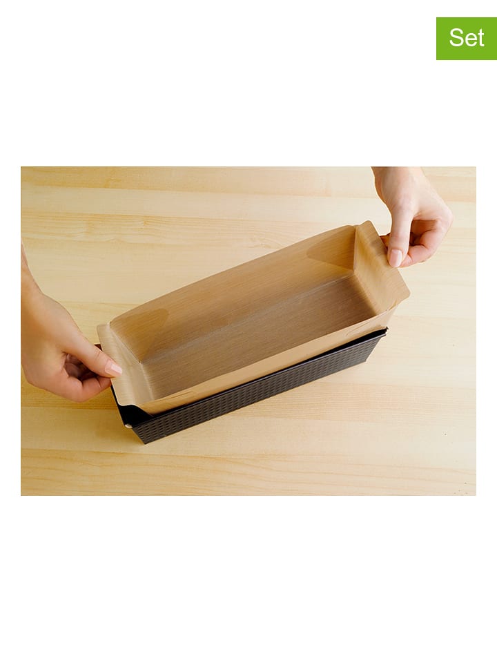 Wenko 2er-Set: Backpapiere in Braun - onesize