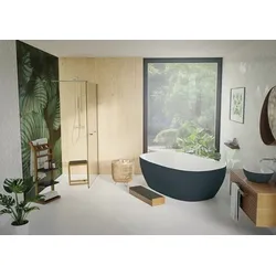 Hoesch Badewanne iSensi Oval 1800x800 Monolith mit Befüllung in Chrom 3851.112