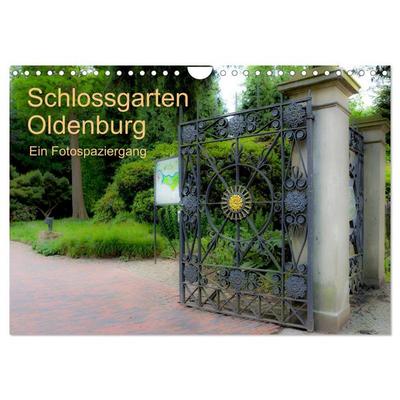 Schlossgarten Oldenburg. Ein Fotospaziergang (Wandkalender 2026 DIN A4 quer), CALVENDO Monatskalender