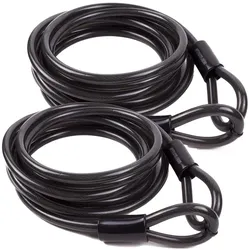 Stahlex, Seil, 2er-Set Stahlseil, wetterfest, 5m (5 m)