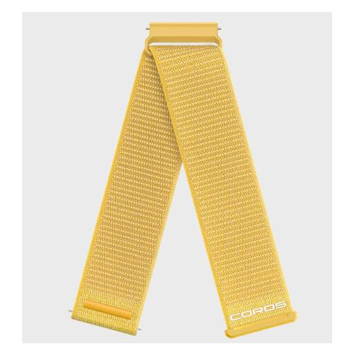 Coros Watch Band Apex 4 (Nylon) (BAND-WAPX4-YLW-24-N)