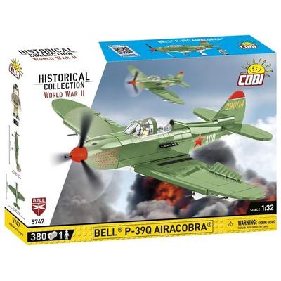 COBI Historical Collection 5747 - Bell P-39Q Airacobra SOVI, 380 Klemmbausteine