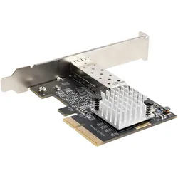 StarTech .com 10Gbe PCI Express SFP+ Netzwerkkarte (Mini PCI Express), Netzwerkkarte, Schwarz
