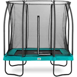 Salta Trampolin Comfort Edition - 214x153cm - Rechteckig Grün - 214x153 cm / Grün / Rechteckig