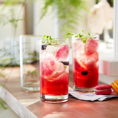Libbey Heavy Base Tumbler Glasses, 15.5-ounce, Set of 8 - Set of 8