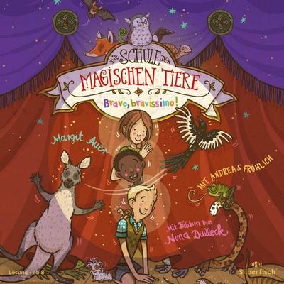 Die Schule der magischen Tiere Erstausstattung 13: Bravo, bravissimo! - Margit Auer, Audio, 9783844930979