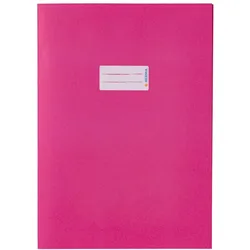 HERMA Heftumschlag glatt pink  21,0 x 29,7 cm