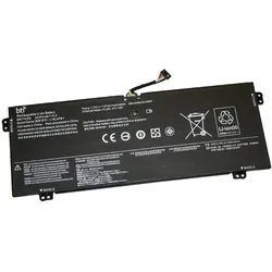BTI L16C4PB1-BTI (4 Zellen, 6220 mAh), Notebook Akku, Schwarz