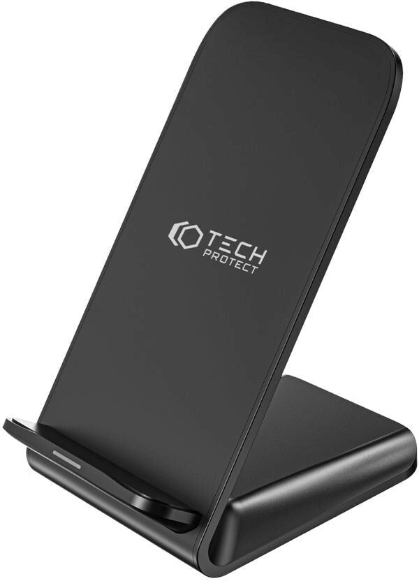 Tech-Protect S2 Trådløs Oplader m. Holder 15W - Sort