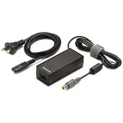 Lenovo 65W 3pin Innenraum 65W Schwarz Netzteil & Spannungsumwandler (65 W), Notebook Netzteil, Schwarz