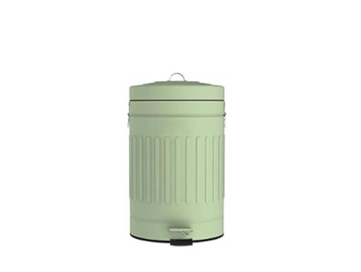 Haushaltsmülleimer Freihändiger Pedal-Mülleimer for Den Innenbereich(Green)