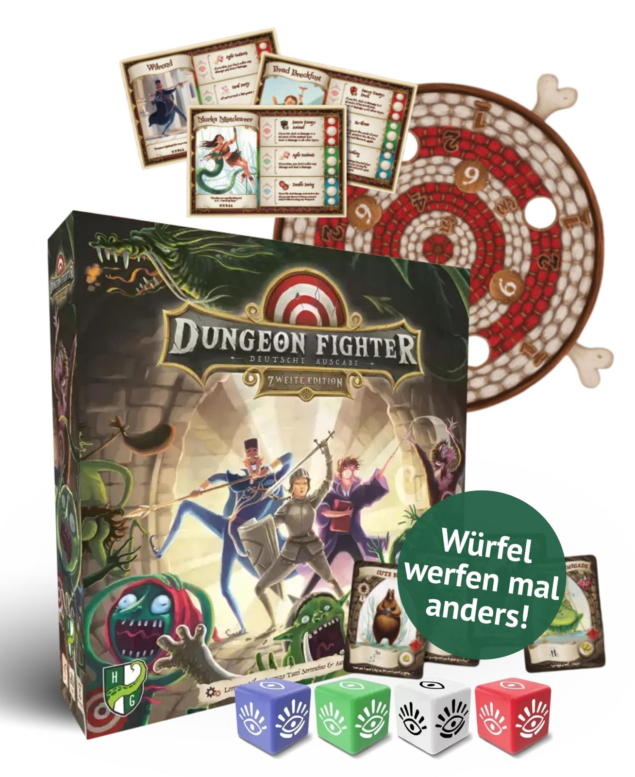 Horrible Guild Dungeon Fighter 2e editie - Humoristisch bordspel