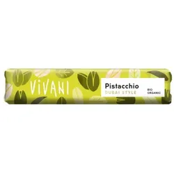 Vivani Pistacchio Dubai Style Schokoriegel bio