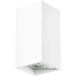 Osram, Gartenbeleuchtung, LED-Wandleuchte, Tresol, weiss, Innenleuchte, horizontale und vertikale Montage, LED-Spots 60° (165 lm)