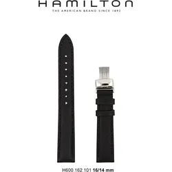 Hamilton - Everest Band-set Kautschuk-schwarz-16/14 H691.162.101 - schwarz