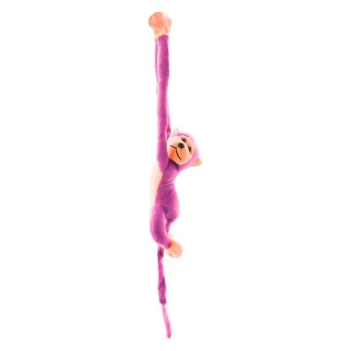 [n]fibrecare Plüsch-Affenmaskottchen mit Sound, Rosa 80 cm (80 cm) (LEA16816-uniw)