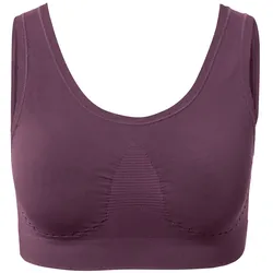 Tchibo - Seamless-Bustier - Damen - Gr. M - dunkellila