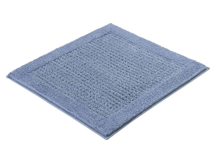 Kleine Wolke Badteppich Net Stahlblau 60 × 60 cm
