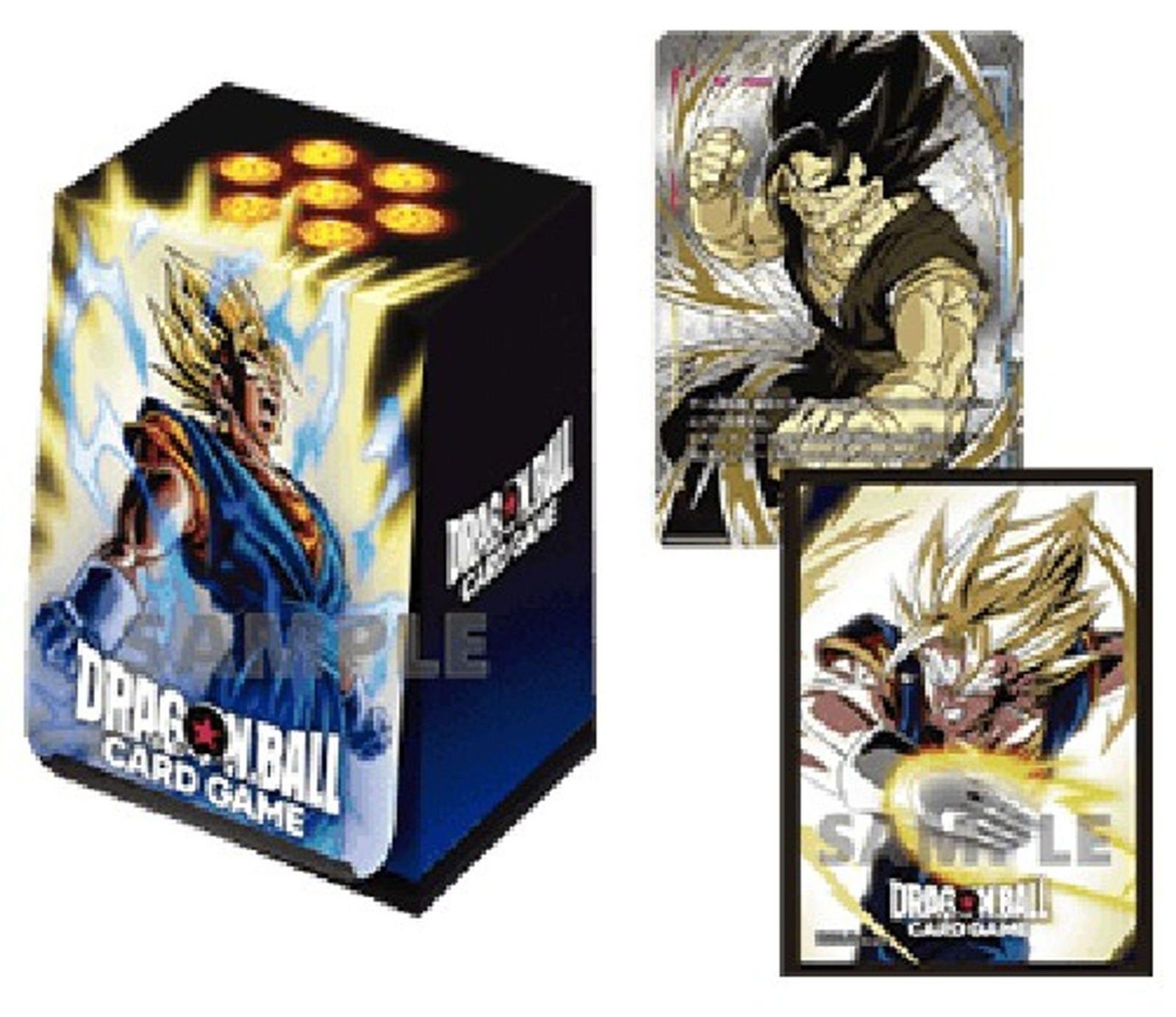 Bandai Dragon Ball Super Official Card Case & Card Sleeve Set 02 Vegito