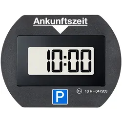 PARK LITE elektronische Parkscheibe schwarz automatische Parkzeiteinstellung