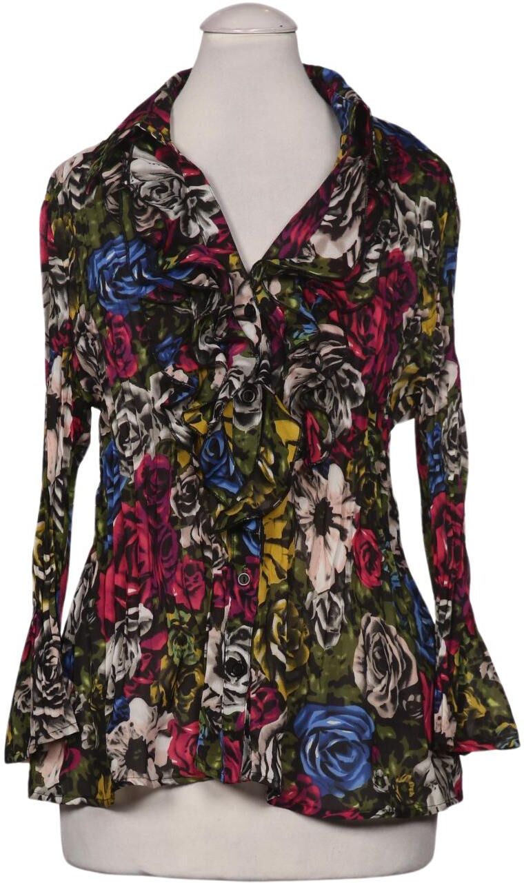 Kriss Trading Sweden Damen Bluse, Mehrfarbig, Gr. S, Synthetik - Second Hand