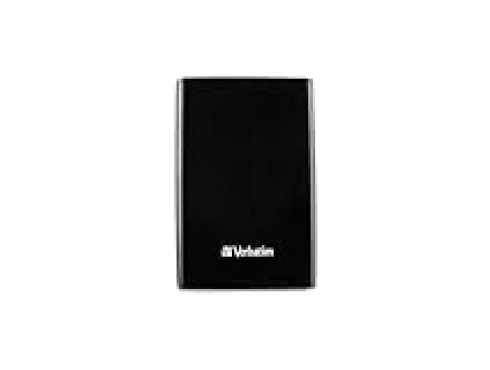 Verbatim Store 'n' Go Slim Portable SSD 512Go USB 3.2 Gen 1 SSD, jusqu'à 5Gbps avec Port USB-C & Adaptateur, Nero Backup Logiciel de Sauvegarde, Compact, Léger & Fiable pour Mac, PC, Noir