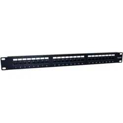 2Lan 24-port UTP Kategorie 6 Steckleiste ARAP19C6A24UTP 19", Server Zubehör, Schwarz