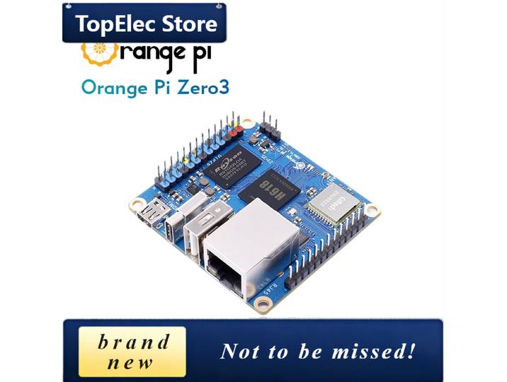 TopElec Orange Pi Zero 3 4GB 2GB 1GB 1.5GB