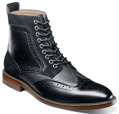 Stacy Adams Finnegan - Mens 13 Black Boot Medium
