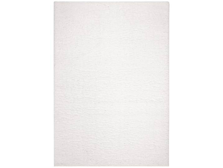Tapis shag en polypropylène blanc, 183 x 244 cm