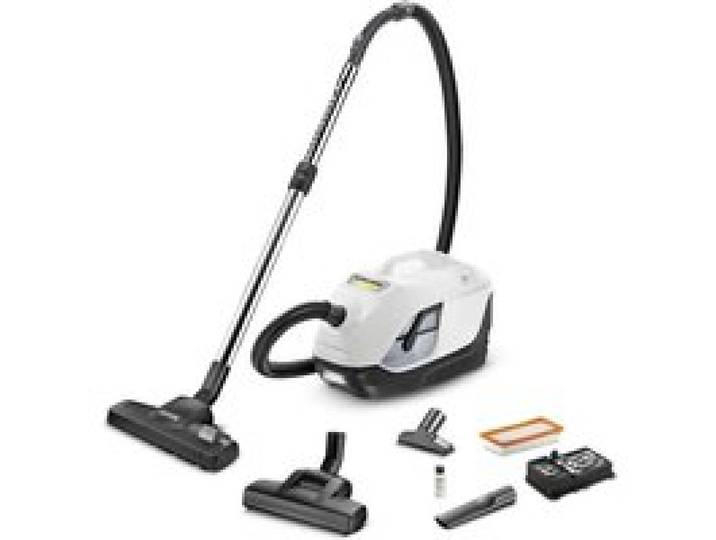 KARCHER DS 6 PLUS - Aspirateur sans sac avec filtration par eau + Accessoires - Rejette un air dépoussiéré à 99 95 %
