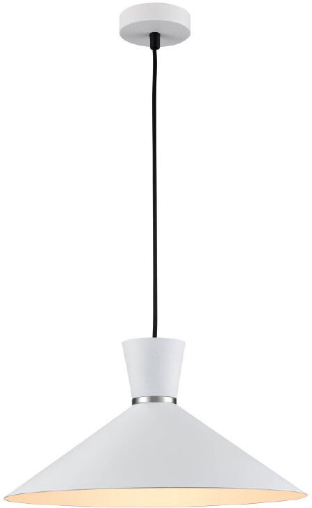 Corrigan Studio Kyler 1 - Light Cone Pendant White 8cm H X 16cm W X 16cm D