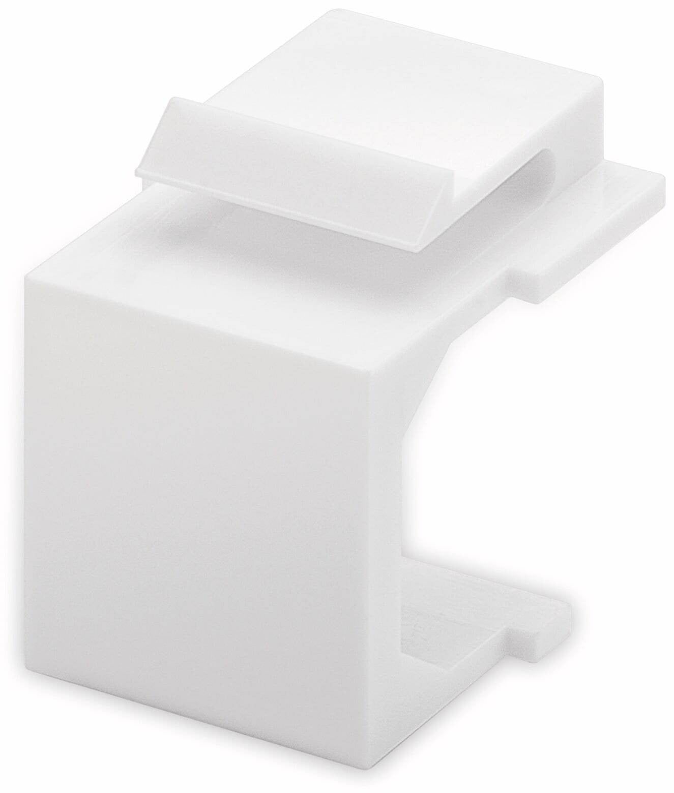 Goobay Keystone-afdekplaat, wit (4 stuks)