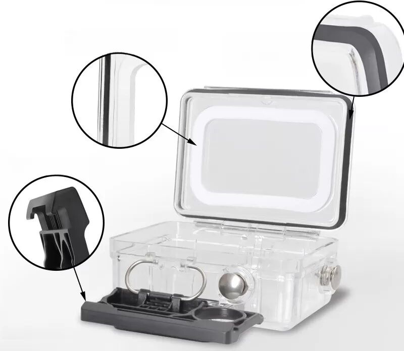 INF Boîtier de protection pour caméra d'action GoPro HERO5/6/7