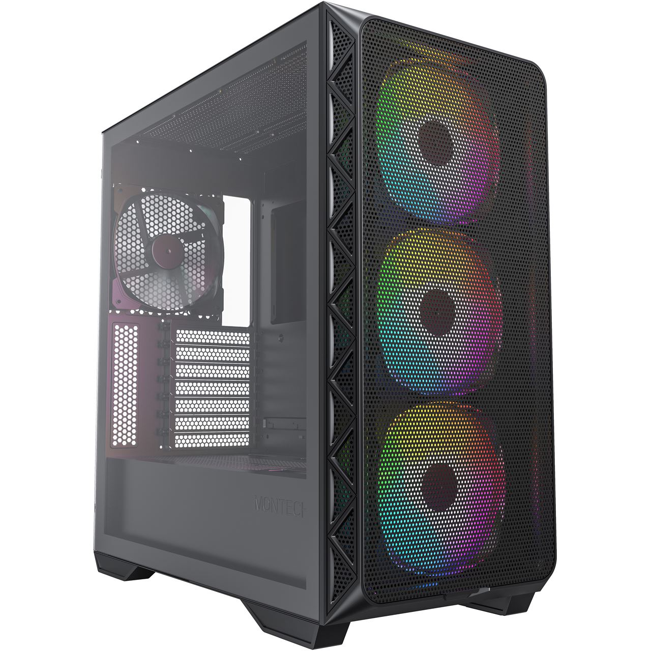 Montech AIR 903 MAX Midi-Tower, Tempered Glass - Schwarz
