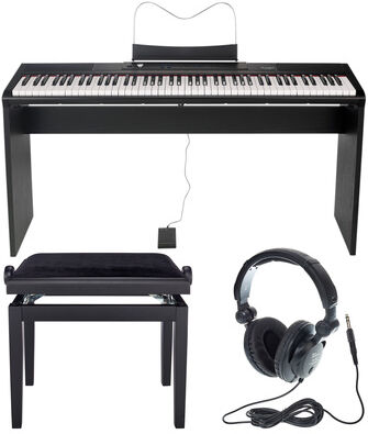 Thomann SP-320 Digital Piano Bundle Noir