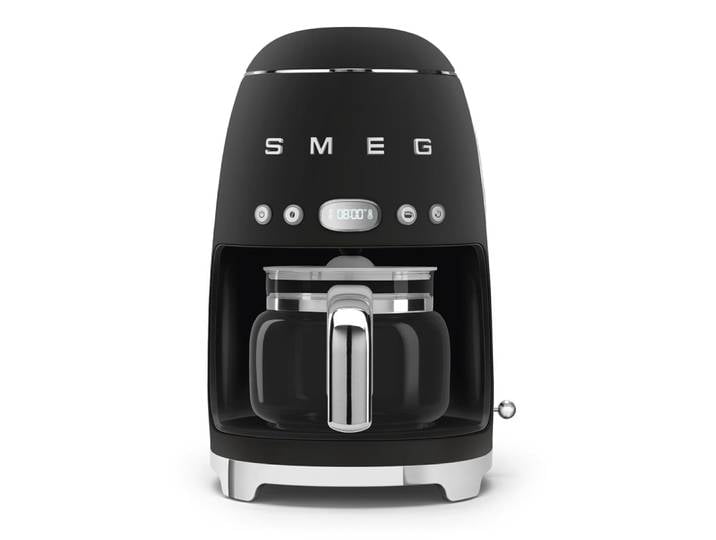 Cafetière filtre vintage noir mat smeg