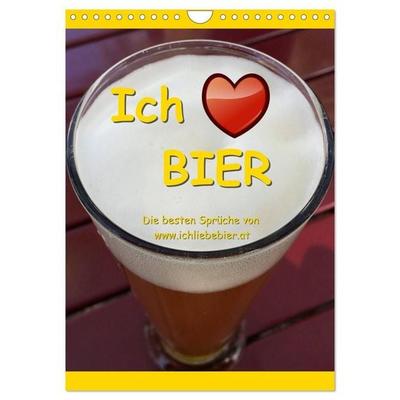 Ich liebe Bier (Wandkalender 2027 DIN A4 hoch), CALVENDO Monatskalender
